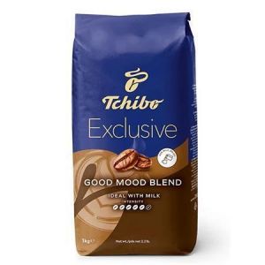 Káva "Exclusive Good Mood Blend", pražená, zrnková, 1000 g, TCHIBO 534496