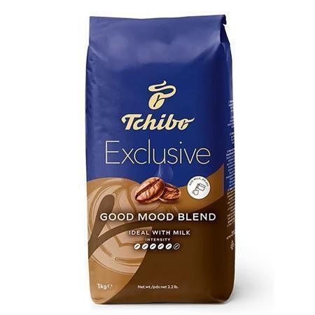 Káva &quot;Exclusive Good Mood Blend&quot;, pražená, zrnková, 1000 g, TCHIBO 534496