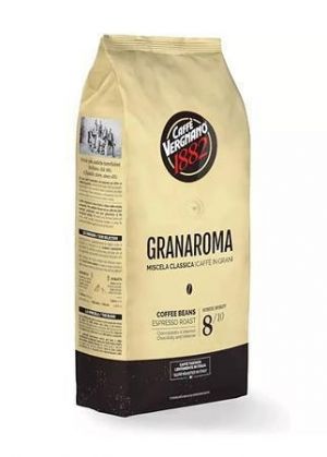 Káva &quot;Granaroma&quot;, pražená, zrnková, 1000 g, CAFFÉ VERGNANO 2292301