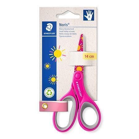 Nůžky "Noris 965", růžová, školní, 14 cm, STAEDTLER 965 14P BK3