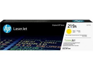 W2192A Toner HP 219A, pro tiskárnu LaserJet Pro 3202, žlutá, 1200 stran, HP