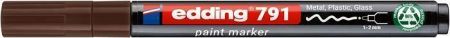 Lakový popisovač "791 PCR", hnědá, 1-2 mm, EDDING 4-791PCR007