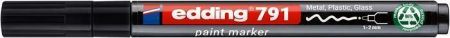 Lakový popisovač "791 PCR", černá, 1-2 mm, EDDING 4-791PCR001