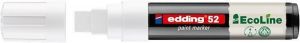 Lakový popisovač "52 EcoLine", bílá, 4-15 mm, EDDING 4-52-049