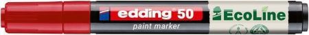 Lakový popisovač "50 EcoLine", červená, 2-3 mm, EDDING 4-50-002