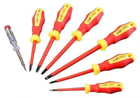Šroubovák, 6+1 ks, sada, FISCHER DAREX 0199905