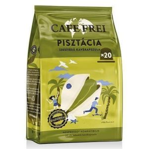 Kávové kapsle, pistácie, kompatibilní s Nespresso, 20 ks, CAFE FREI 110269