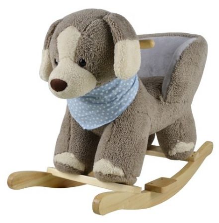 Houpací pejsek šedý - hrací