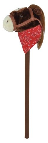 Hobby kůň 80cm hnědý, se zvukem koně