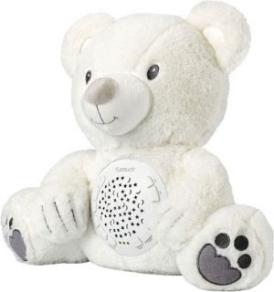 USÍNÁČEK 3v1 Projektor s osvětlením, hudbou a časovačem LEDNÍ MEDVĚD