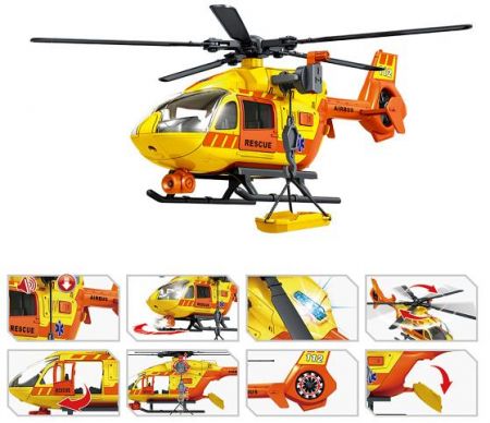 CITY SERVICE CAR - 1:12 Záchranářský vrtulník