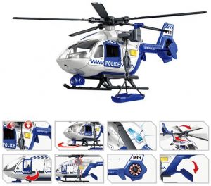 CITY SERVICE CAR - 1:12 Policejní vrtulník