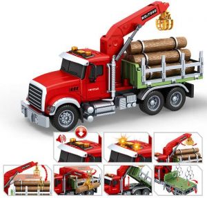 CITY SERVICE CAR - 1:14 Nákladní auto na přepravu dřeva