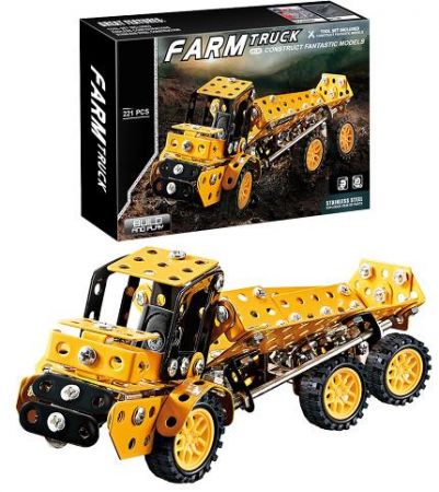 Kovová stavebnice 221 ks - Nákladní auto