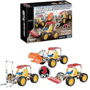 Kovová stavebnice 122 ks - Zemědělské stroje