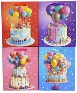 Dárková taška L - BALÓNKY