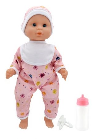 Dolls World Miminko Baby Joy PINK - 38 cm
