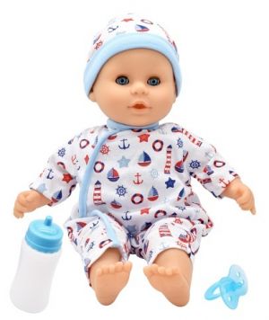 Dolls World Miminko Little Treasure BLUE - 38 cm