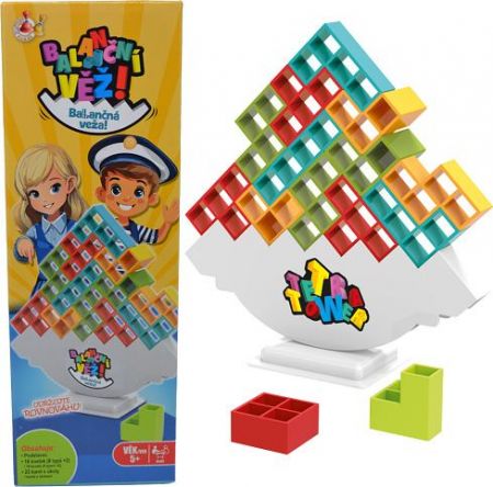 STUDO GAMES - Balanční věž! 16 ks