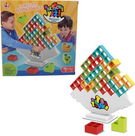 STUDO GAMES - Balanční věž! 32 ks