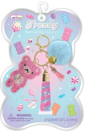 KLÍČENKA - Lesk na rty a MEDVÍDEK