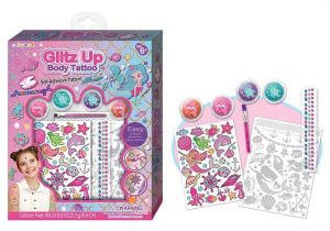 Třpytivé tetování na tělo Gliz Up