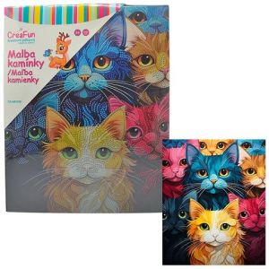 Diamantové malování - Koťátka 27 x 33 cm