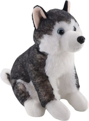 Husky sedící 20 cm