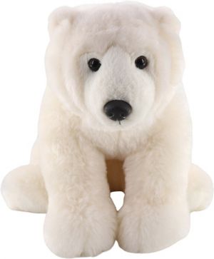 Medvěd lední sedící 32 cm