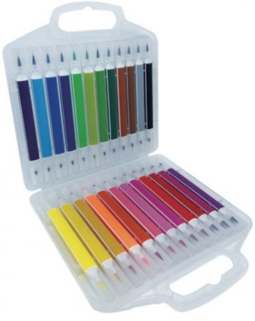 CreaFun - FIXY DUO trojhranné 24 barev