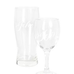 ALBI Set - sklenička a půllitr Svatba 2020