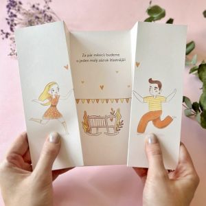 ALBI Oznámení - Čekáme miminko