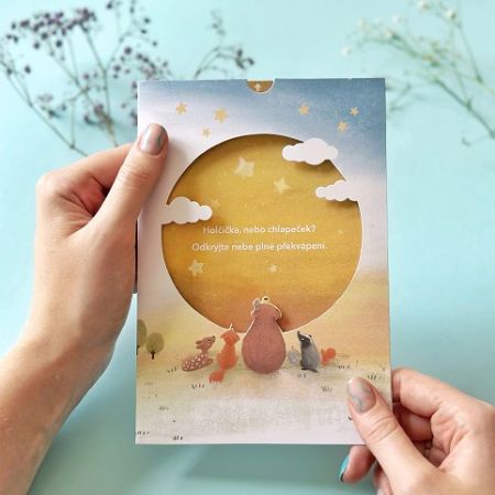 ALBI Odhalení pohlaví miminka - Budeme mít chlapečka