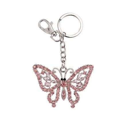 ALBI Štrasová klíčenka - Motýl