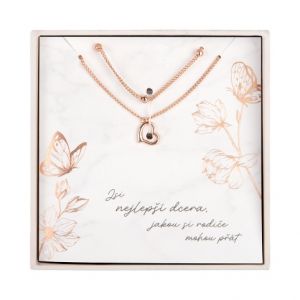ALBI Dvojitý náhrdelník - Nejlepší dcera