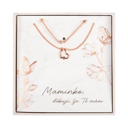 ALBI Dvojitý náhrdelník - Maminka