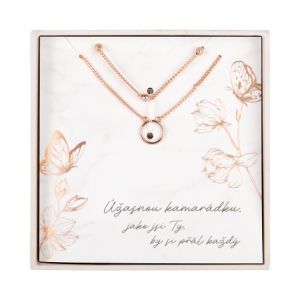 ALBI Dvojitý náhrdelník - Úžasná kamarádka