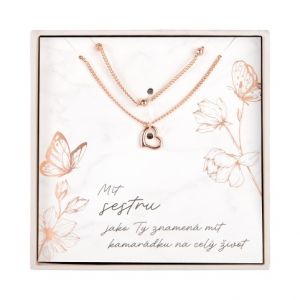 ALBI Dvojitý náhrdelník - Sestra