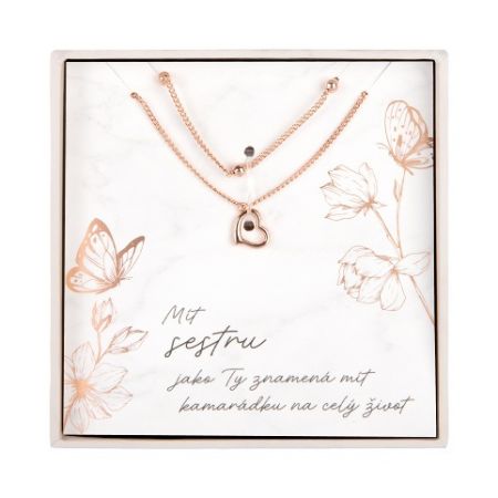 ALBI Dvojitý náhrdelník - Sestra