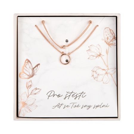 ALBI Dvojitý náhrdelník - Pro štěstí