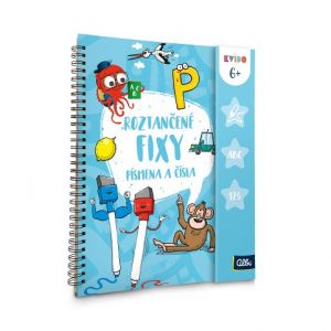 ALBI Roztančené fixy - Písmena a čísla