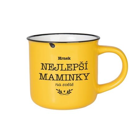 ALBI Kameninový plecháček - Hrnek nejlepší maminky