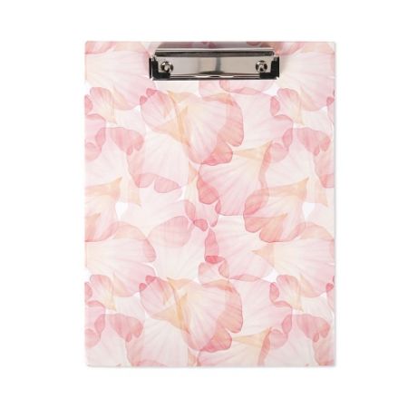 ALBI Desky s klipem A4 - Růžové květy