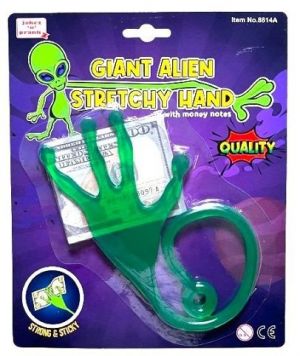 ALBI Natahovací ruka mimozemšťana