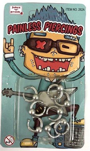 ALBI Falešný piercing 8 ks