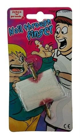 ALBI Hřebík skrz prst