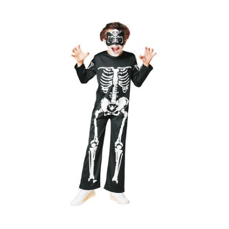 ALBI Kostým dětský Kostra s maskou vel. 4-6 let