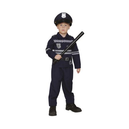 ALBI Kostým dětský Policista s obuškem vel. 7-9 let