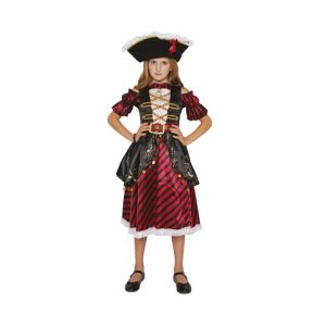ALBI Kostým dětský Pirátka s kloboukem vel. 7-9 let