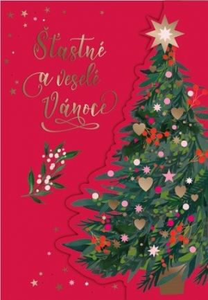 ALBI Stromeček na červeném